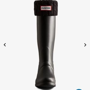 Hunter original tall boot socks BLACK